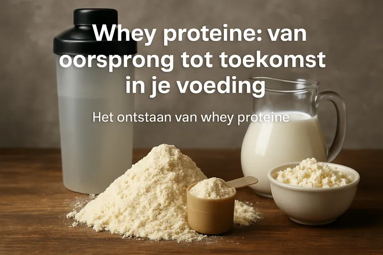 Whey proteïne: van oorsprong tot toekomst in je voeding
