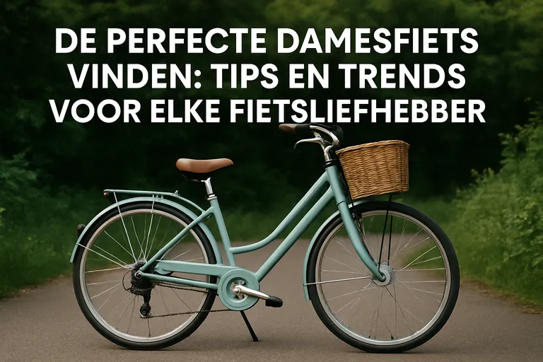 De perfecte damesfiets vinden: tips en trends voor elke fietsliefhebber